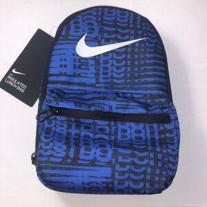 New Nike Game Royal and Black Insulated Lunch Bag